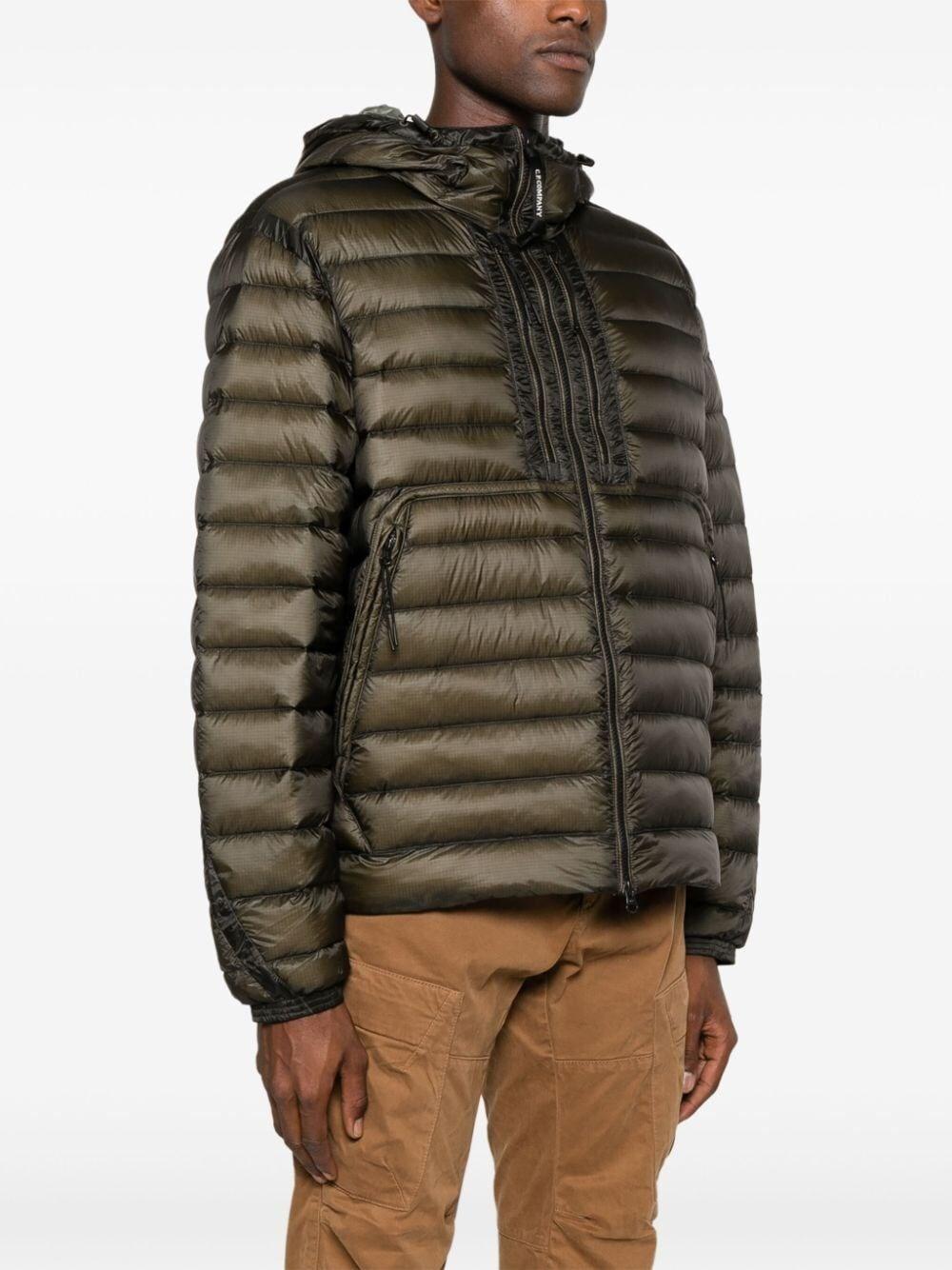 C.p. company `D.D. Shell Goggle` Padded Jacket Saldi Di Fabbrica