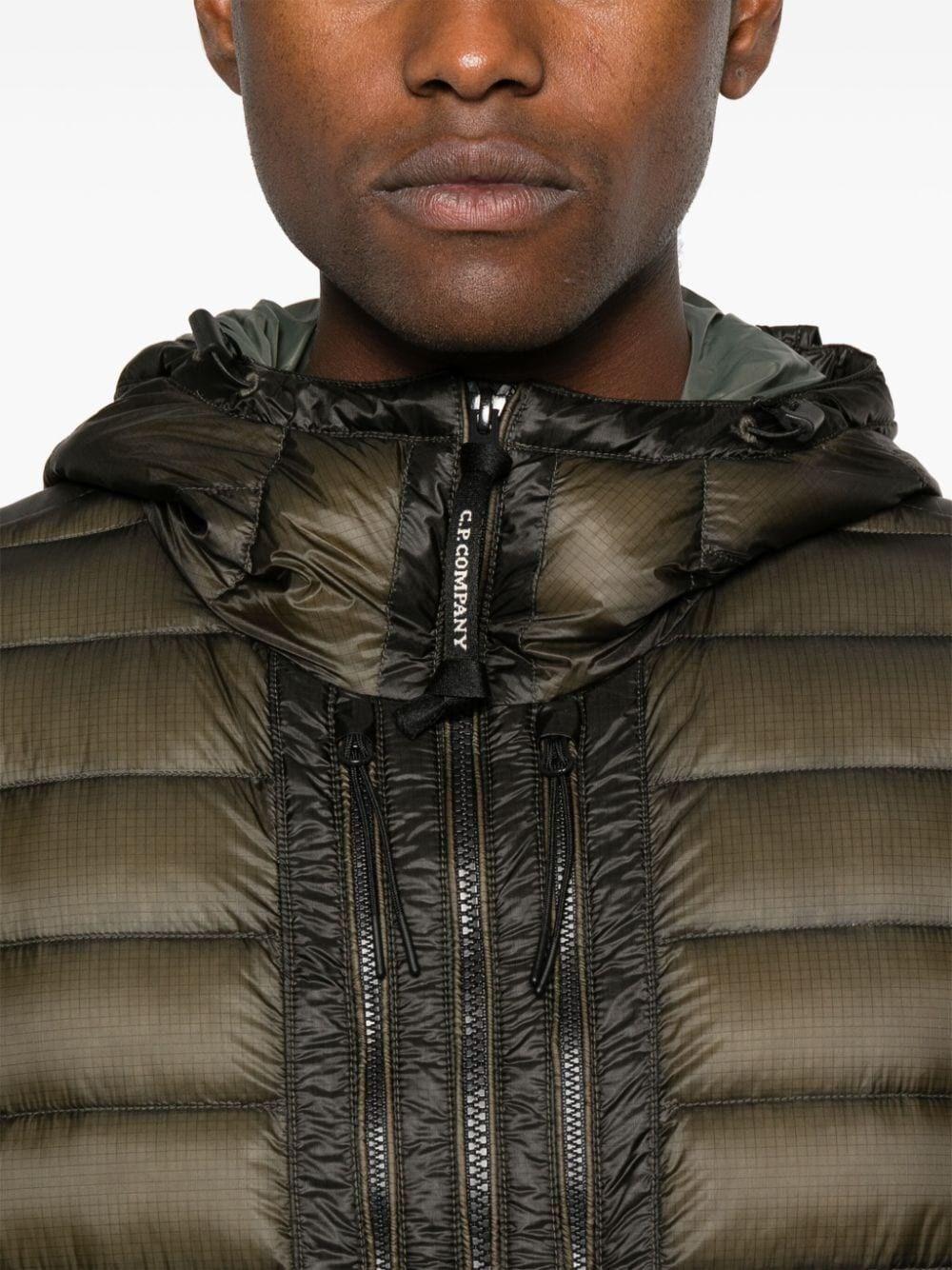 C.p. company `D.D. Shell Goggle` Padded Jacket Saldi Di Fabbrica