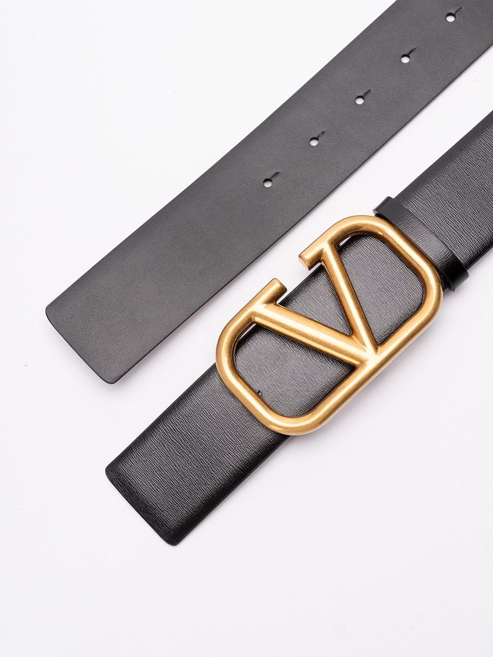 Valentino garavani `Vlogo Signature` Buckle Belt Vendite stagionali