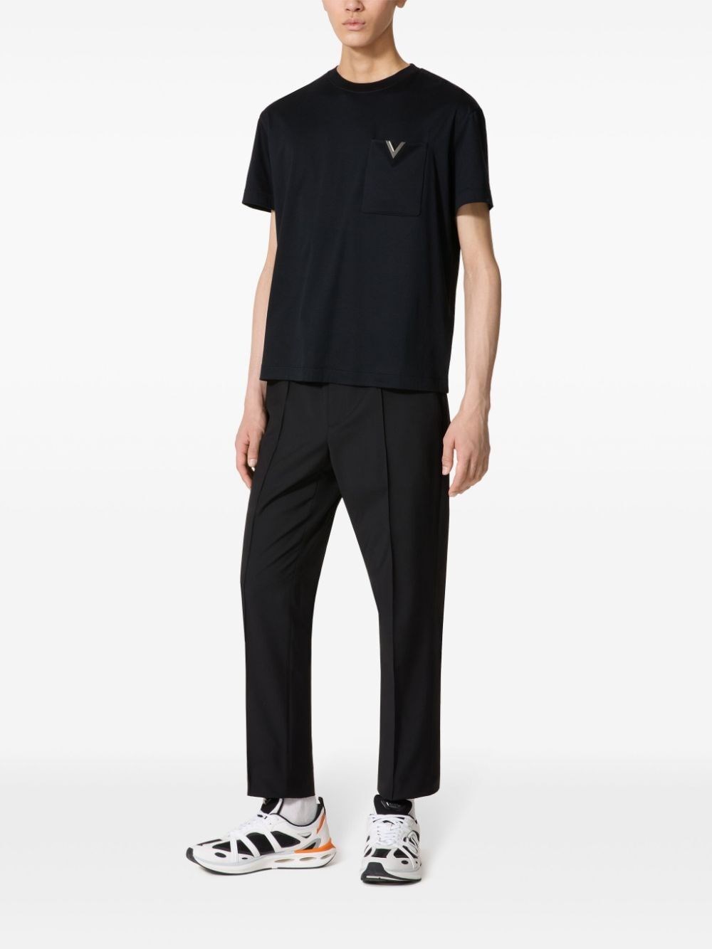 Valentino garavani `V Detail` T-Shirt Offerta Giorno del Papà