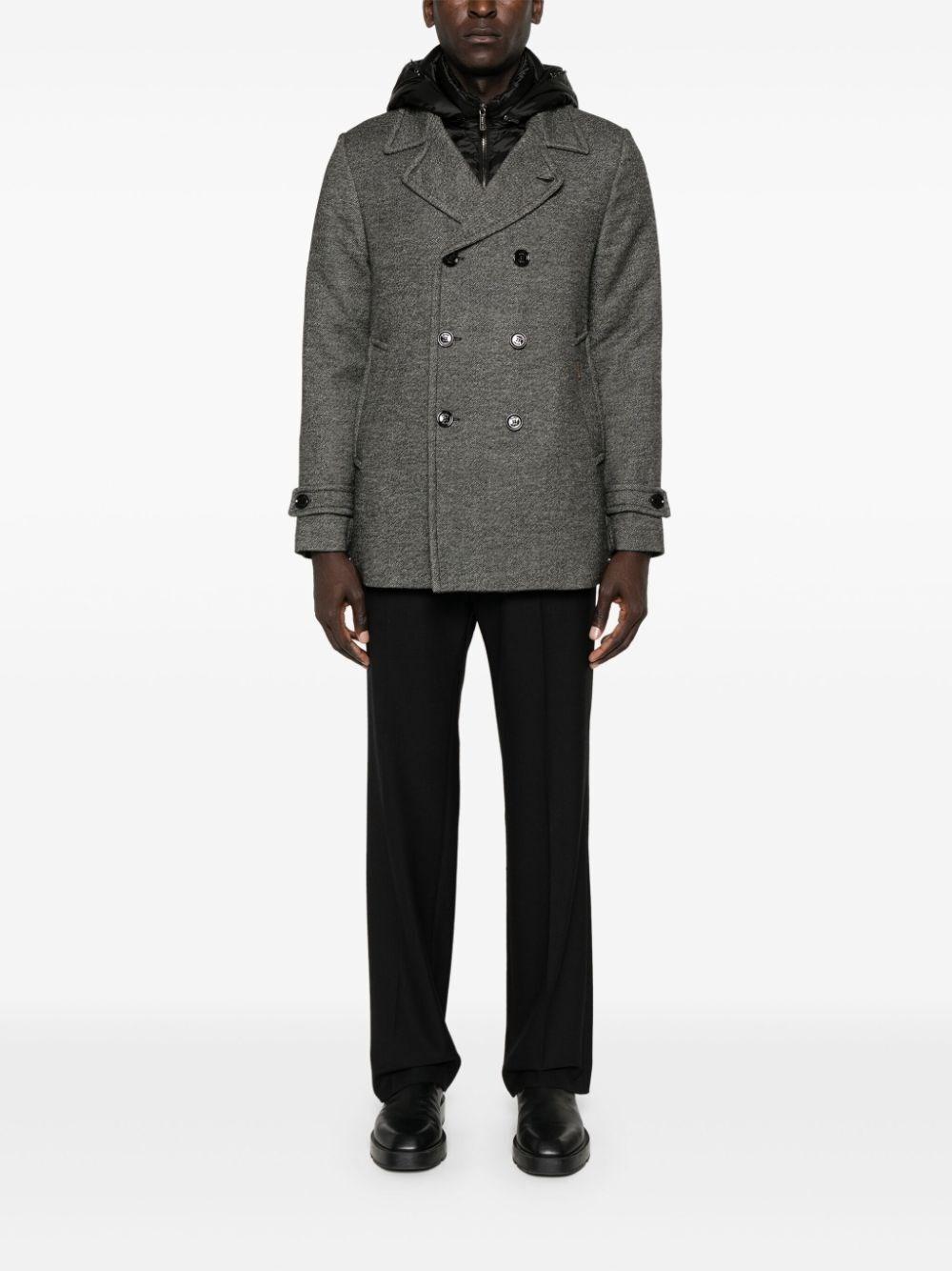 Moorer `Eligio` Double-Breasted Coat Grandi sconti