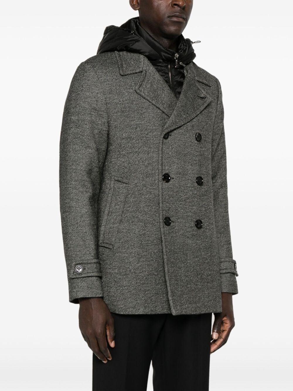 Moorer `Eligio` Double-Breasted Coat Grandi sconti