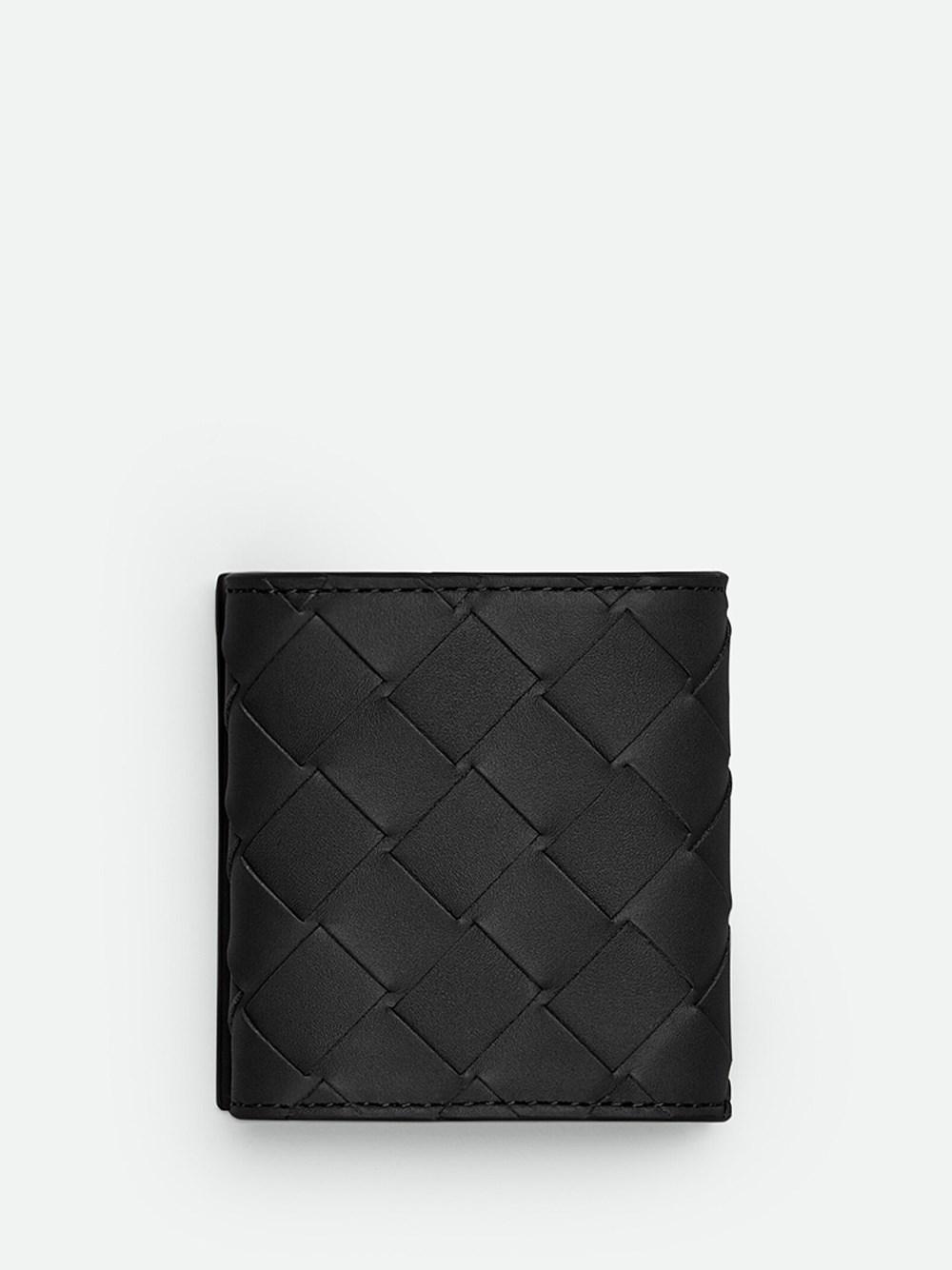 Bottega veneta `Intrecciato Folded Coin Purse` Fino al 65% di sconto
