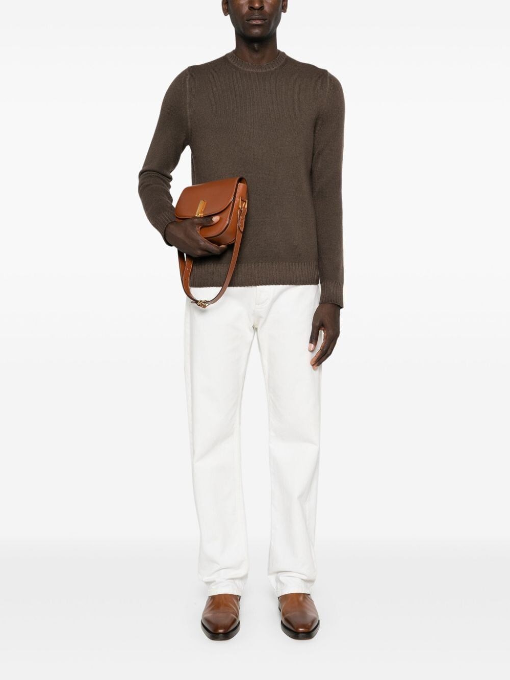 Malo Long Sleeve Crew-Neck Sweater Sconti questo mese
