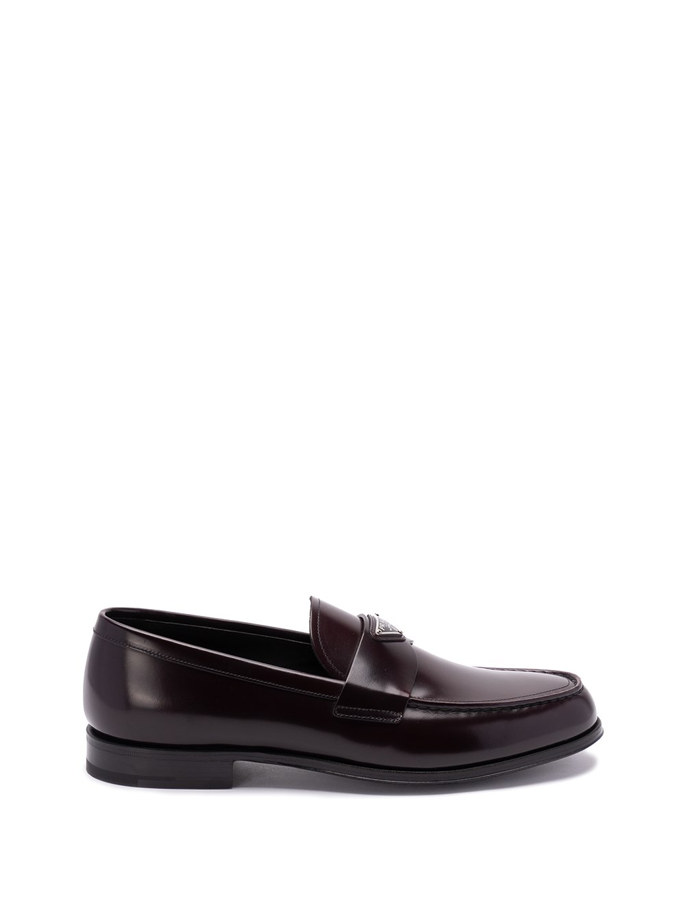 Prada Brushed Leather Loafers Nuovo