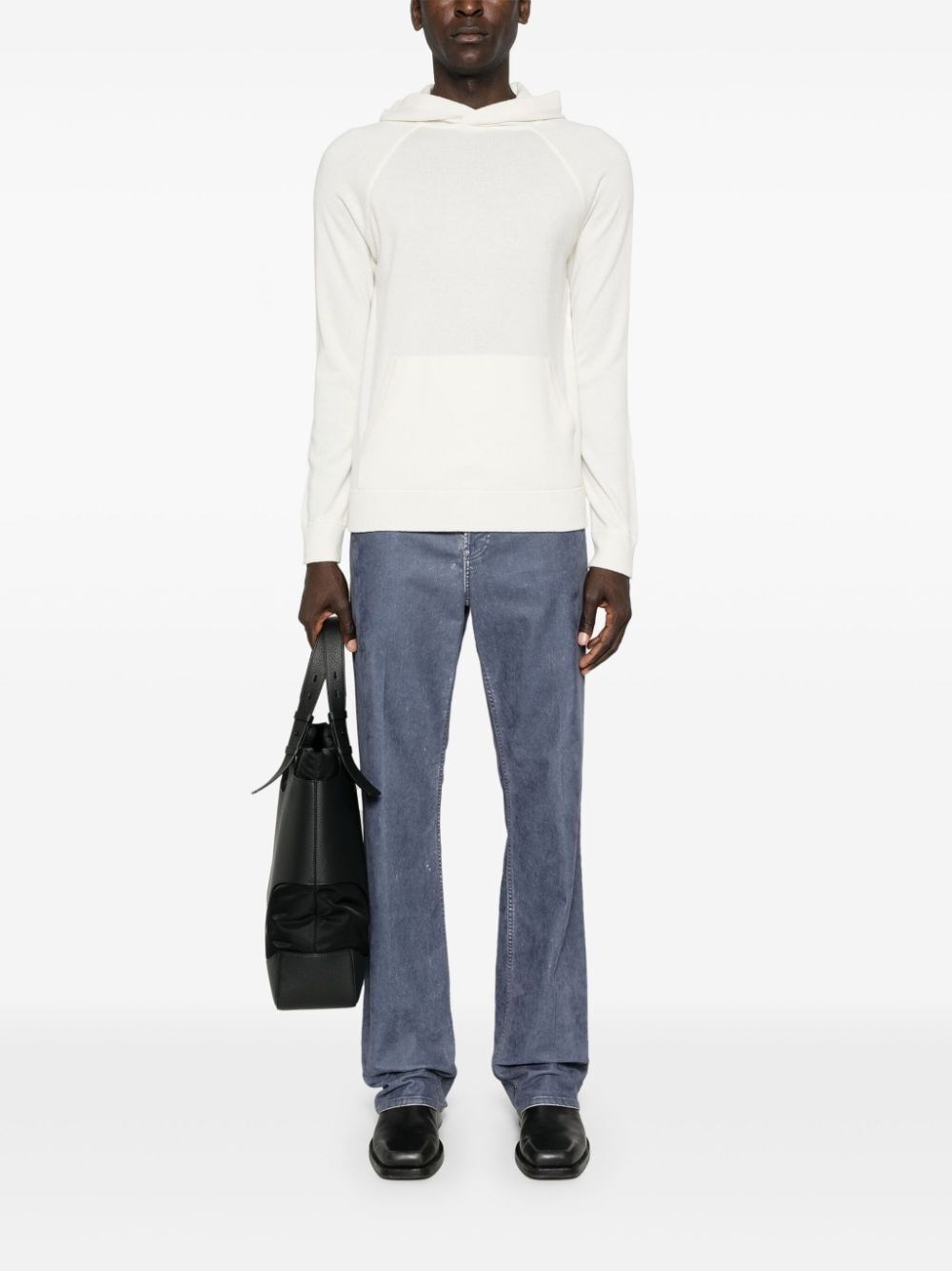 Malo Hooded Crew-Neck Sweater Acquista Ora