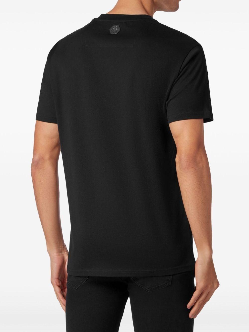 Philipp plein `Tattoo` Round-Neck T-Shirt Economico