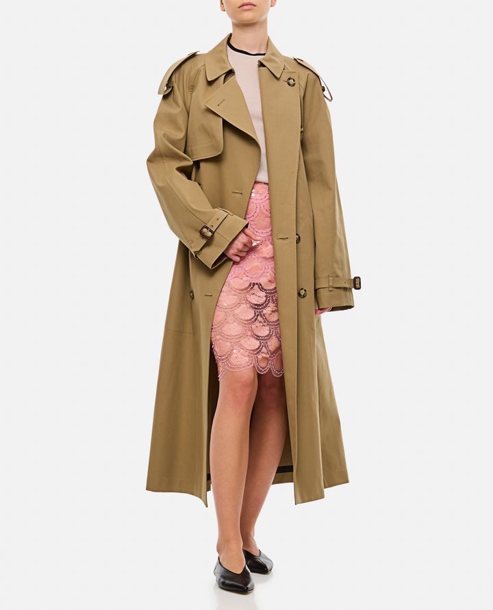 Biffi TRENCH OVER IN COTONE Saldi Di Fabbrica
