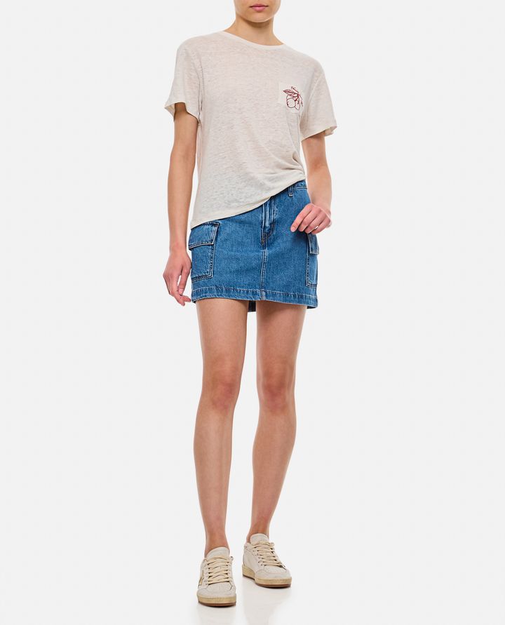 Biffi MINIGONNA CARGO IN DENIM 2025