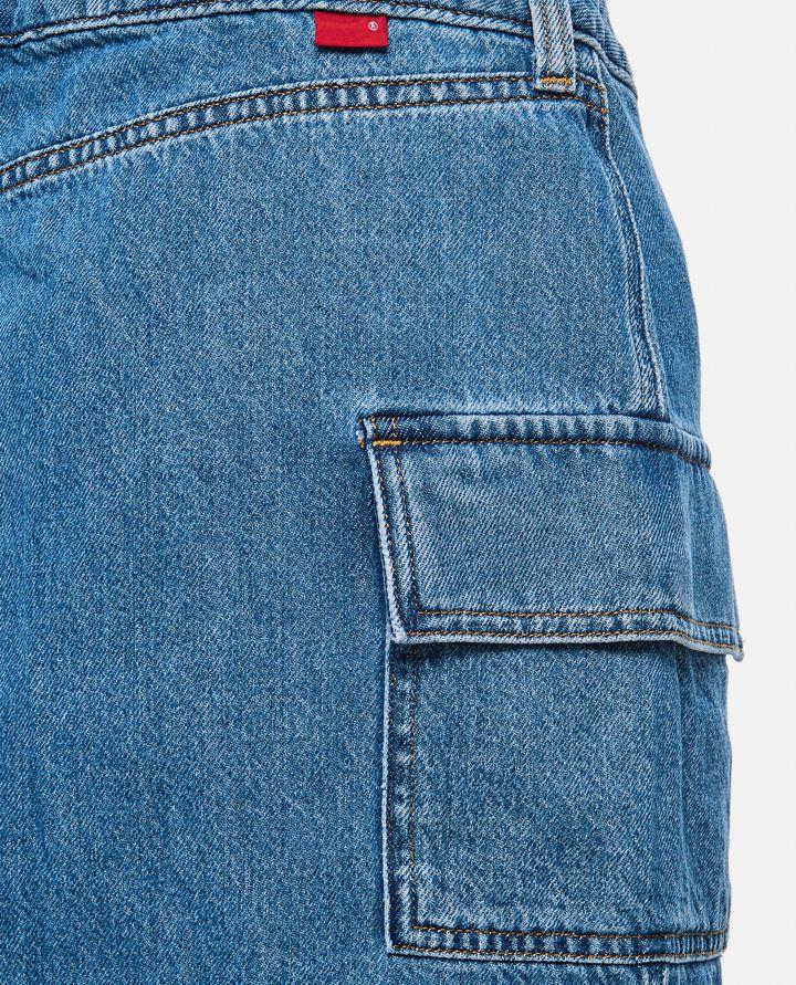 Biffi MINIGONNA CARGO IN DENIM 2025