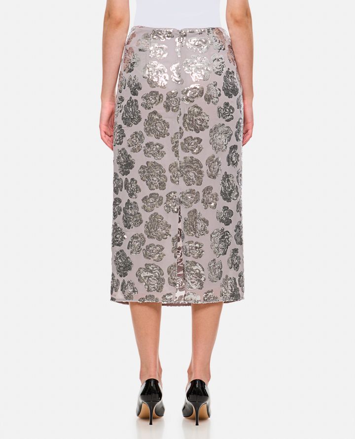 Biffi GONNA IN CHIFFON CON PAILLETTES Economico