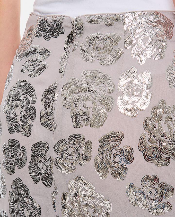 Biffi GONNA IN CHIFFON CON PAILLETTES Economico