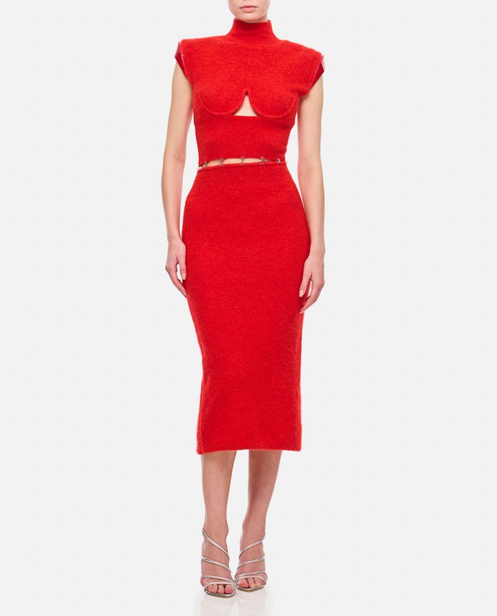 Biffi ALBINO ABITO CUT-OUT MOHAIR In Vendita