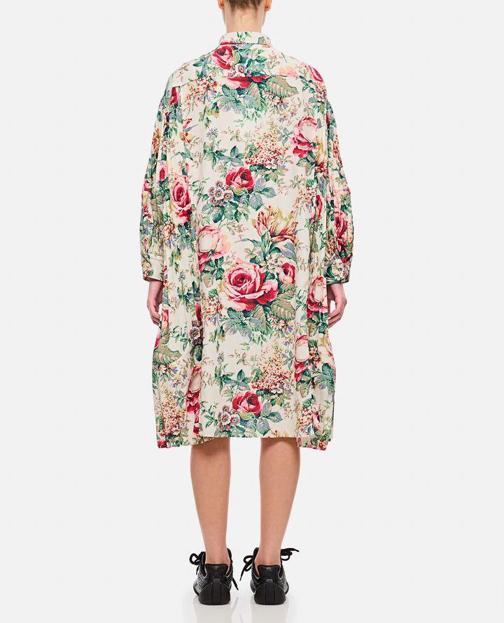 Biffi FLOWER PATTERN PRINTED SHIRT DRESS Vendita Calda