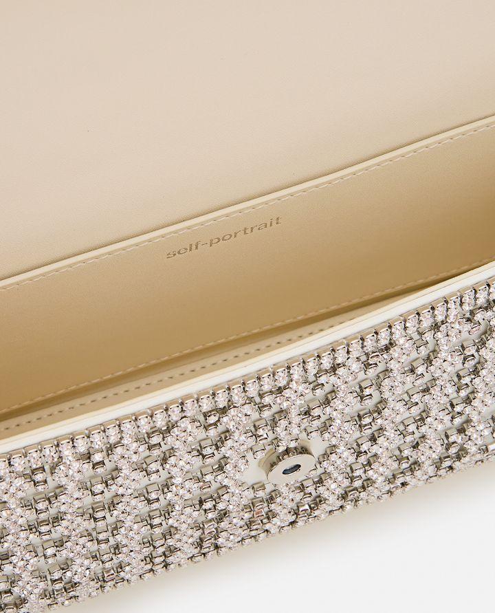 Biffi BORSA BAGUETTE CON CRISTALLI Vendita Calda