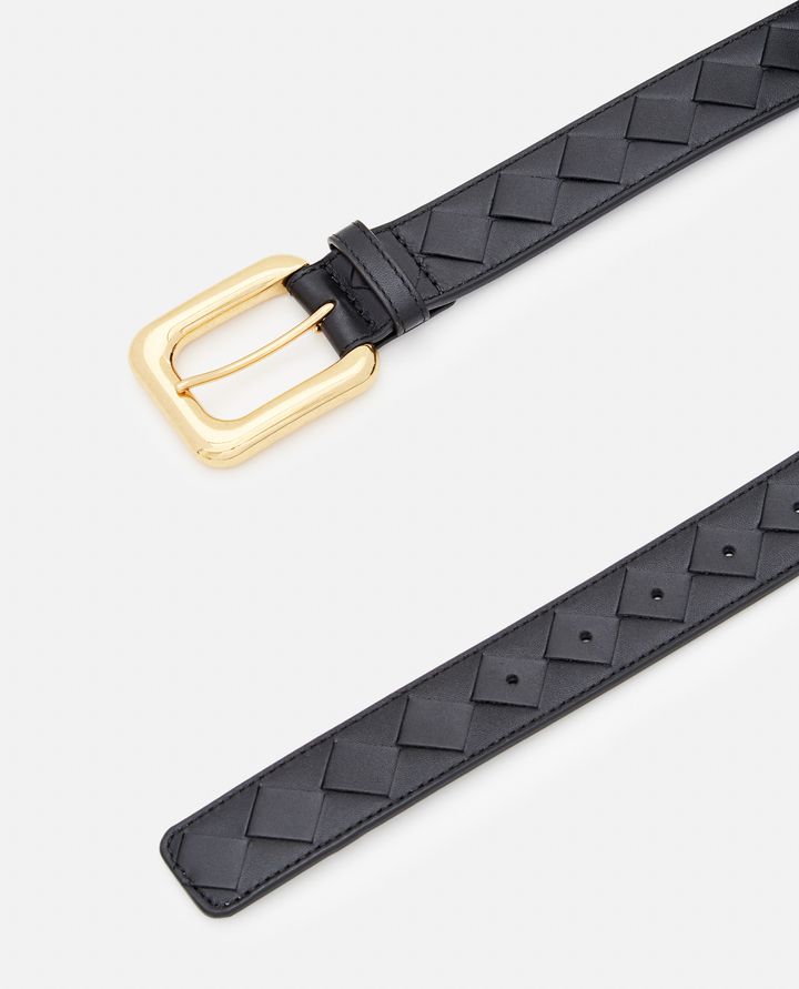 Biffi 3CM INTRECCIO CINTURA IN PELLE Pezzi Unici