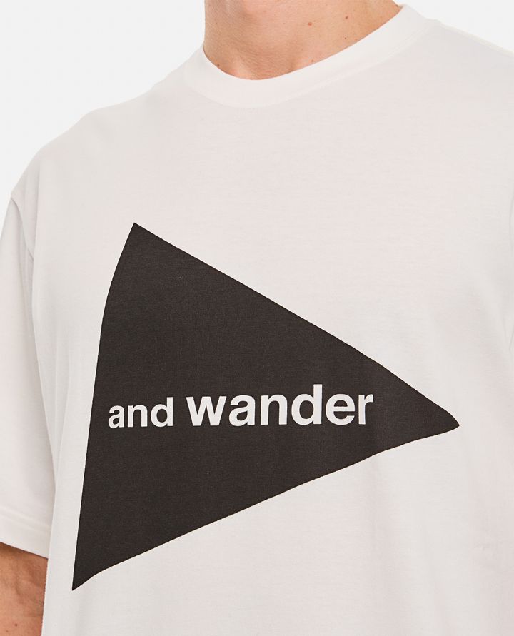 Biffi AND WANDER LOGO T-SHIRT Saldi Di Fabbrica