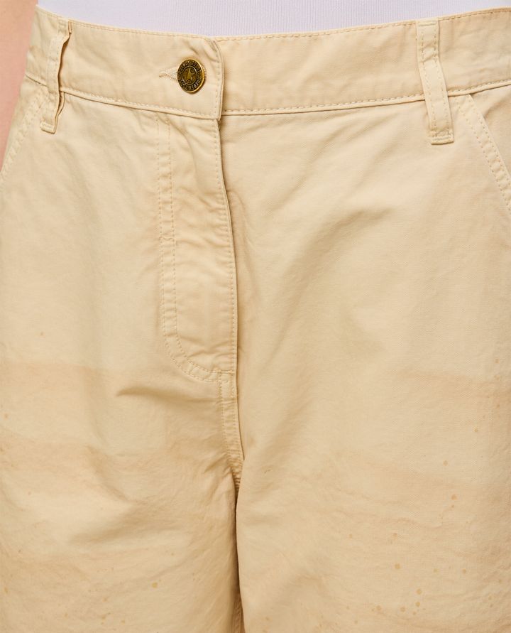 Biffi PANTALONI IN COTONE AMPI CON MACCHIE In Linea