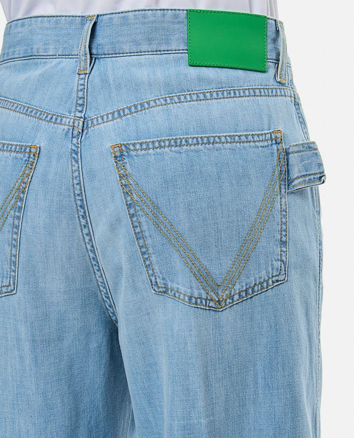 Biffi PANTALONI IN DENIM LEGGERI A GAMBA LARGA Qualità Garantita