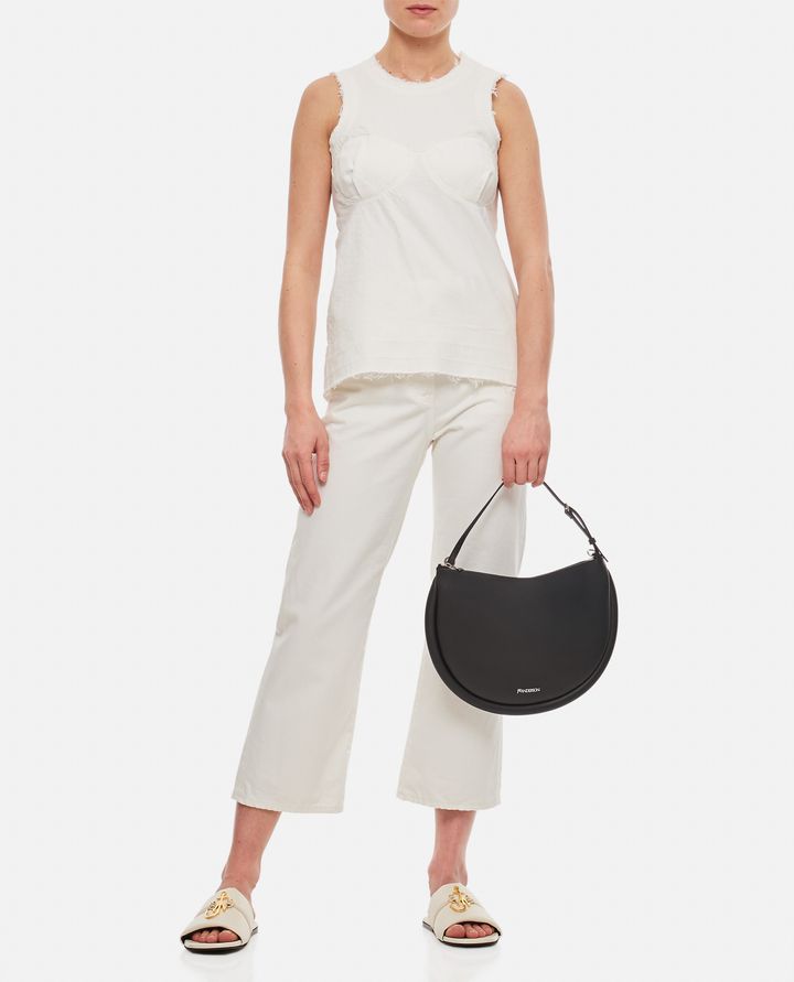 Biffi COTTON DENIM TANK TOP Negozi Online