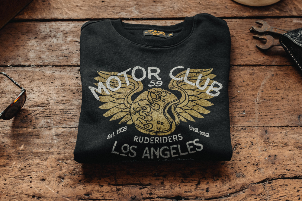 Rude Riders Felpa Donna Motor Brigade Affare Del Giorno