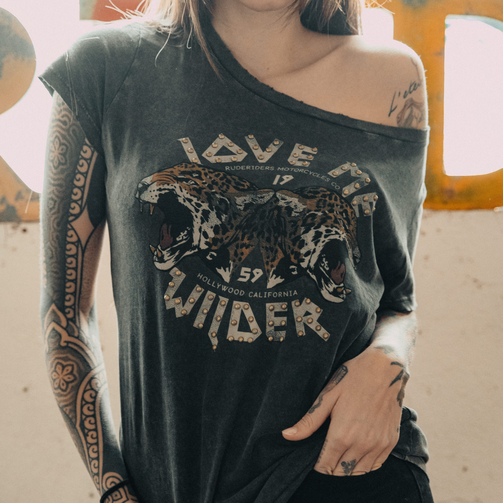 Rude Riders T-Shirt Donna Wilder Offerta