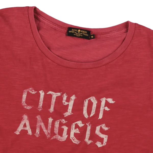 Rude Riders T-Shirt Donna City of Angels Limited Ed In Vendita