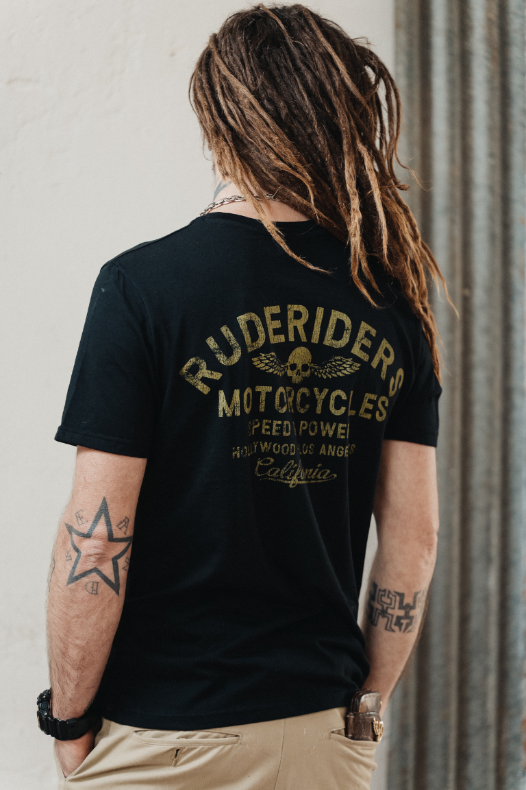 Rude Riders T-Shirt Uomo Rude Riders Nera Hotsell