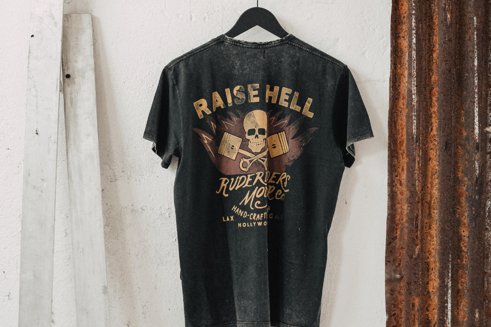 Rude Riders T-Shirt Uomo Raise Hell Italy