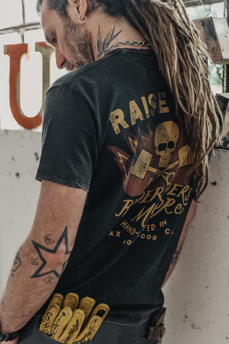 Rude Riders T-Shirt Uomo Raise Hell Italy