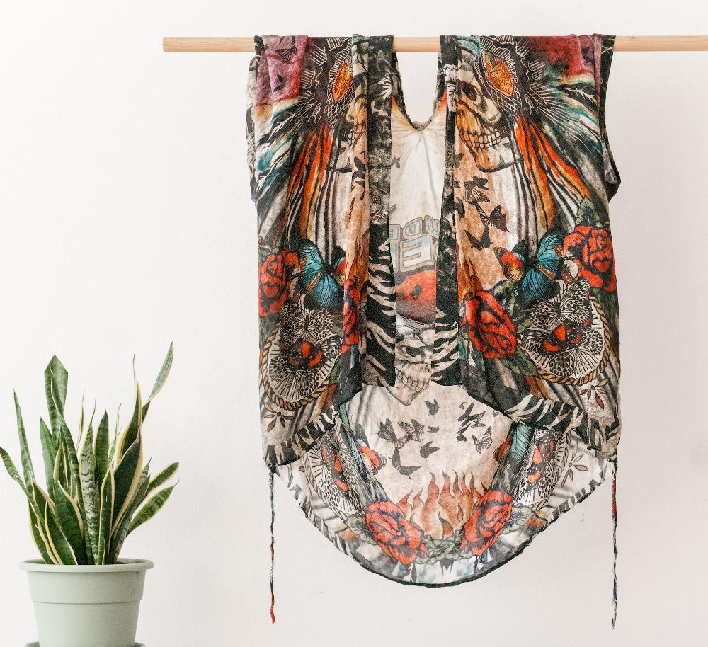 Rude Riders Kimono Donna Flying Indian Pezzi Unici