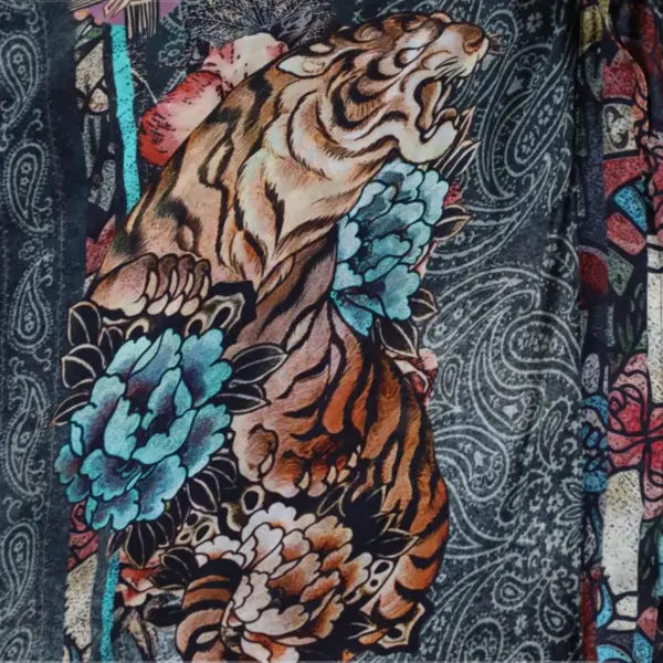 Rude Riders Kimono Donna Tiger Soddisfazione Garantita