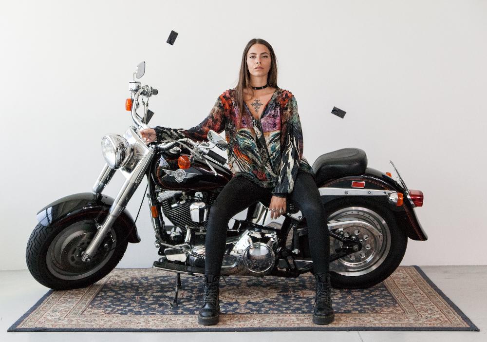 Rude Riders Shirt Donna Flying Indian Acquista Ora