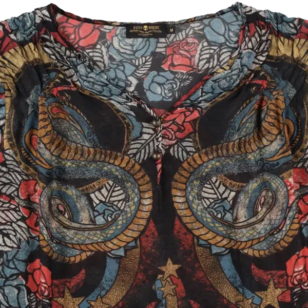 Rude Riders Shirt Donna Rock Promozione Limitata