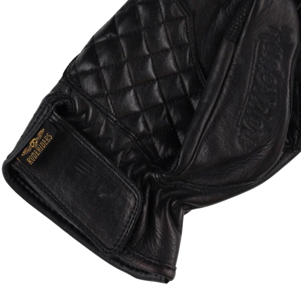 Rude Riders Guanti moto in pelle Rock