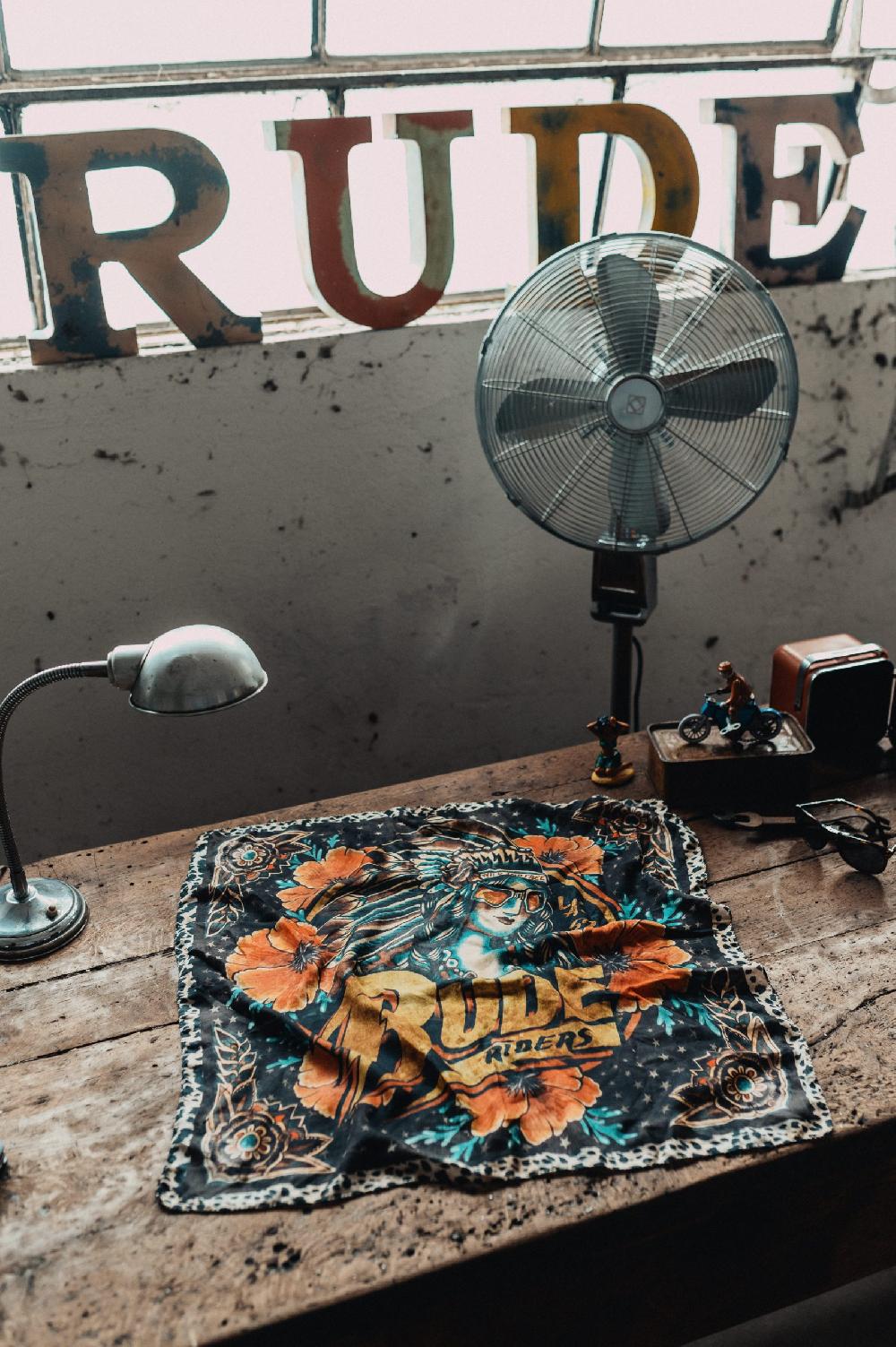 Rude Riders Bandana Black Indian Prezzo Ridotto