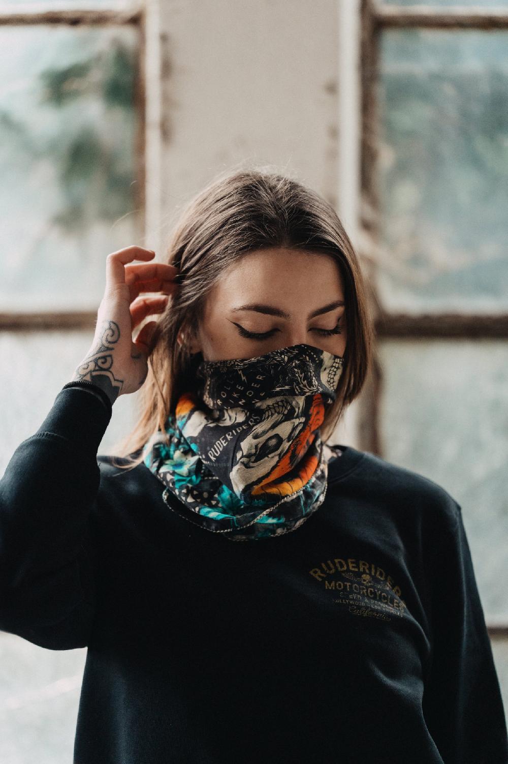 Rude Riders Bandana Butterfly Sottocosto