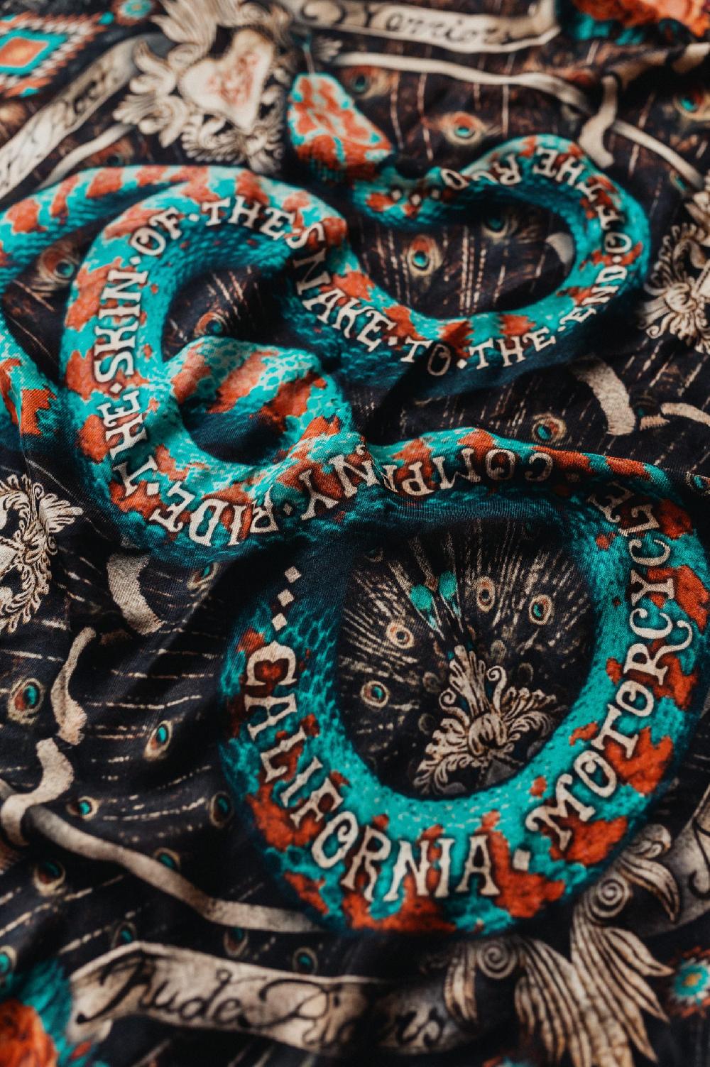 Rude Riders Bandana Snake Offerta
