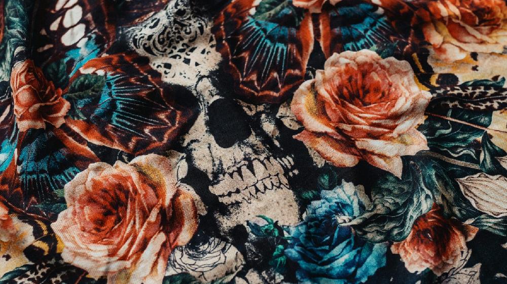 Rude Riders Bandana Skull&Roses In Vendita