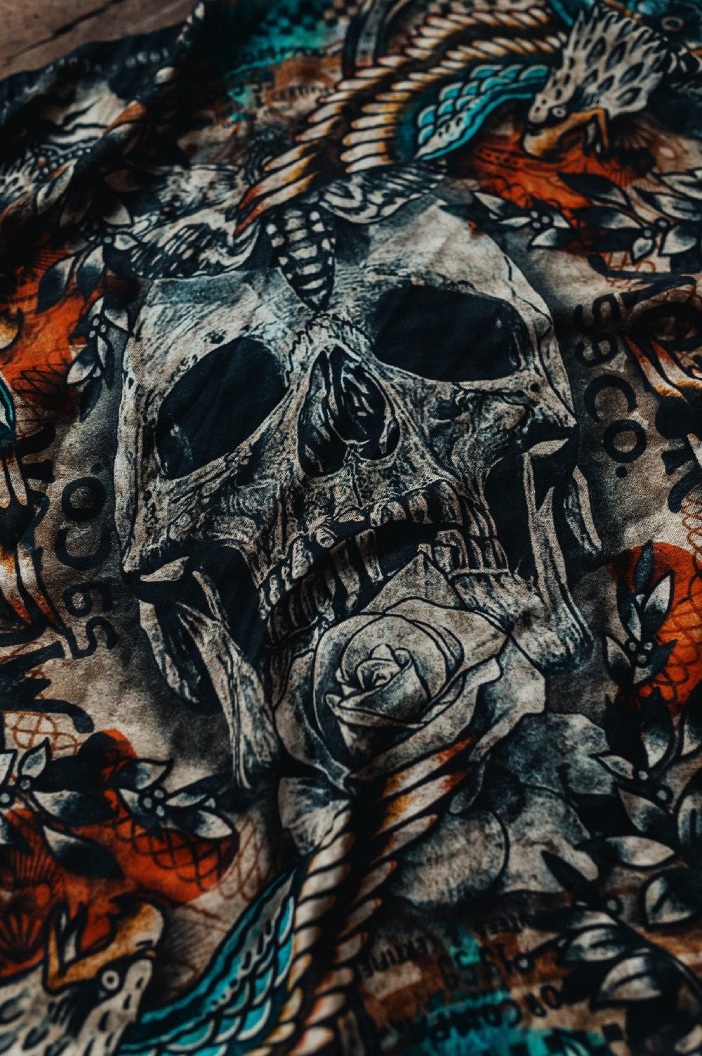 Rude Riders Bandana Skull&Eagle Hotsell