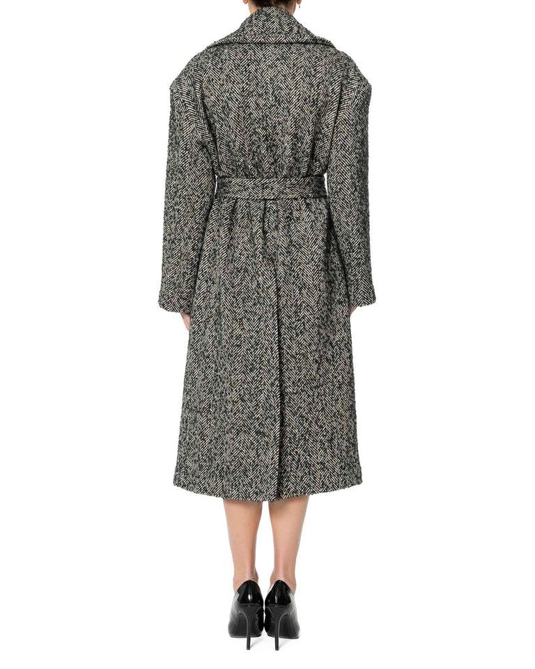 Rrue Bisquit COAT VESTAGLIA SPINATO Convenienza