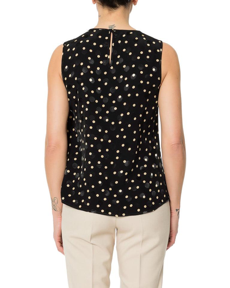 Rrue Bisquit TOP DRAPPEGGIO POIS Prezzo Ridotto