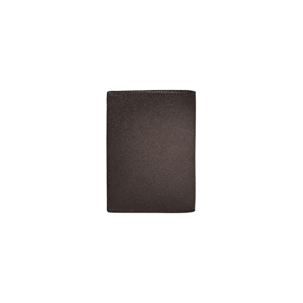 Santoni Custodia per passaporto in saffiano beige Promozione