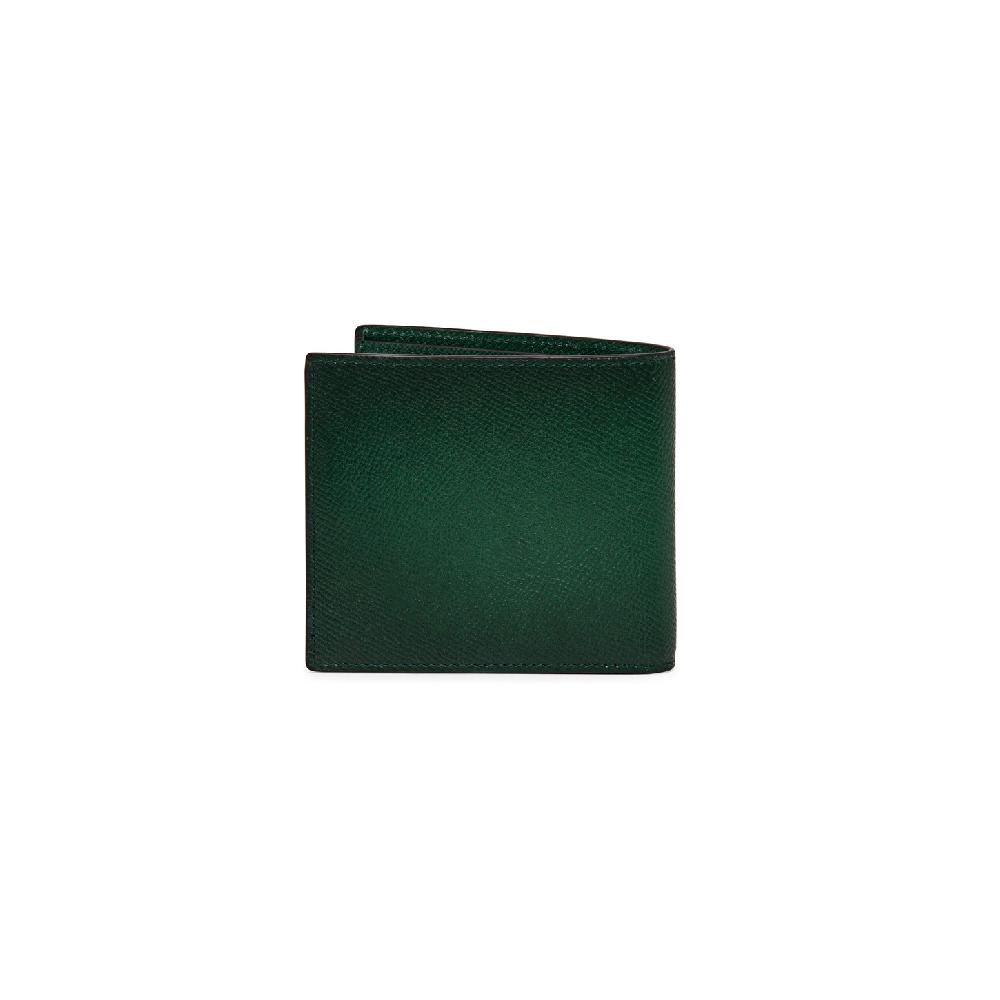 Santoni Portafoglio in saffiano verde Affare Del Giorno