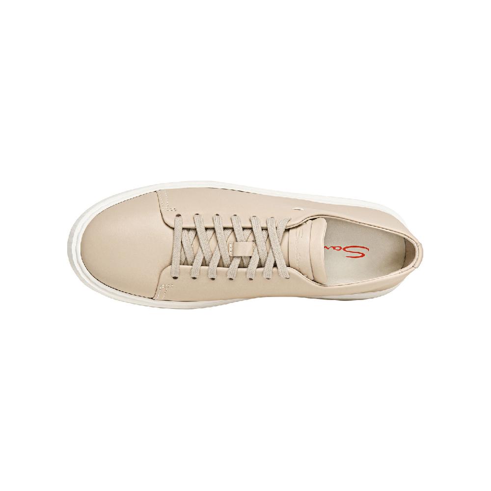 Santoni Sneaker da donna in pelle beige Spedizione Gratuita