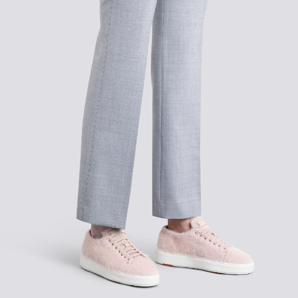 Santoni Sneaker da donna in lana rosa Soddisfazione Garantita