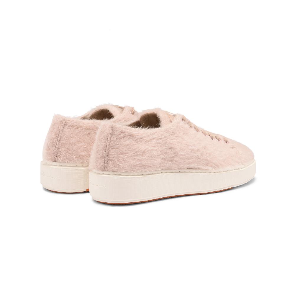 Santoni Sneaker da donna in lana rosa Soddisfazione Garantita