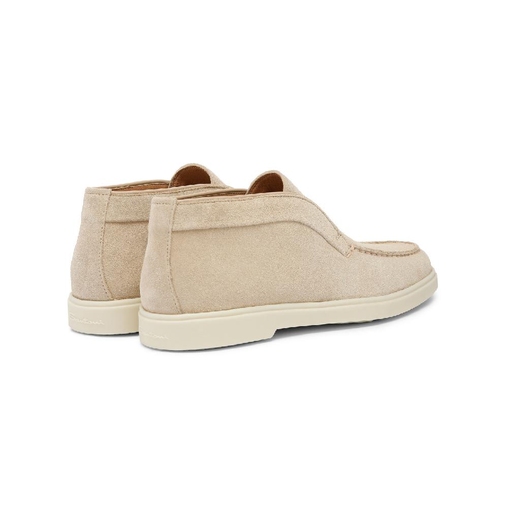 Santoni Stivaletto desert da donna in suede rosa Qualità