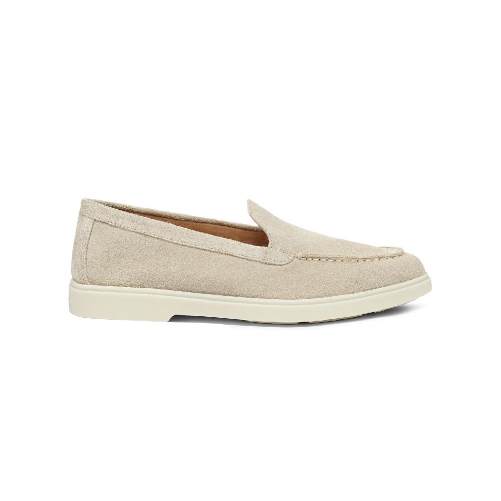 Santoni Mocassino da donna in suede rosa