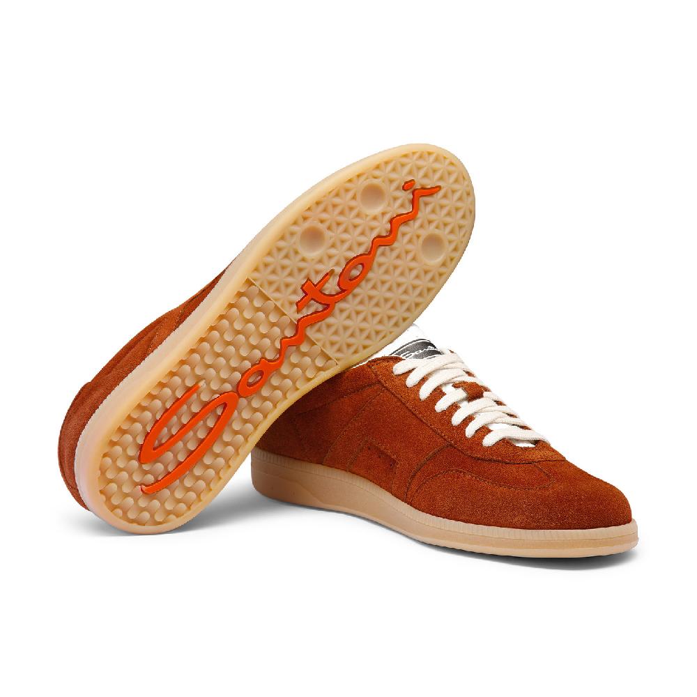 Santoni Sneaker DBS Oly da uomo in suede marrone Negozio